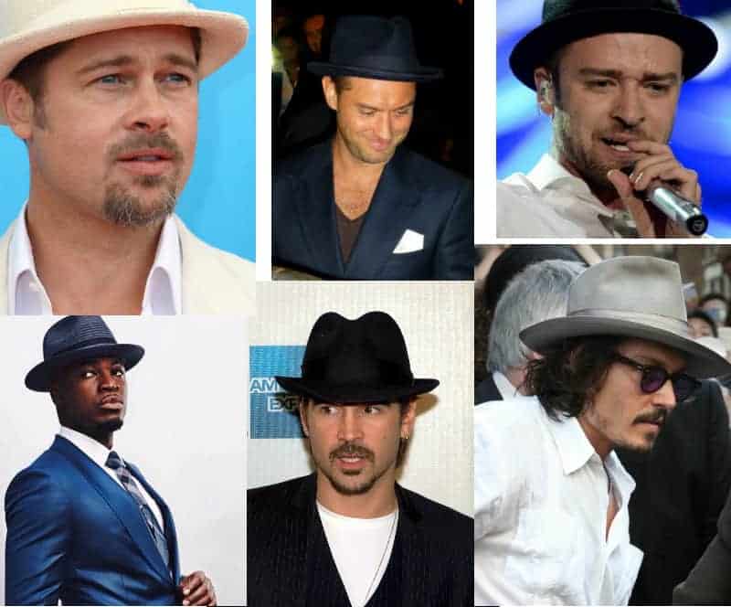 bad hair days- celebrity fedoras