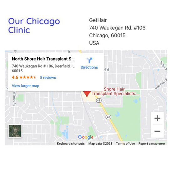 GetHair Clinic in Chicago